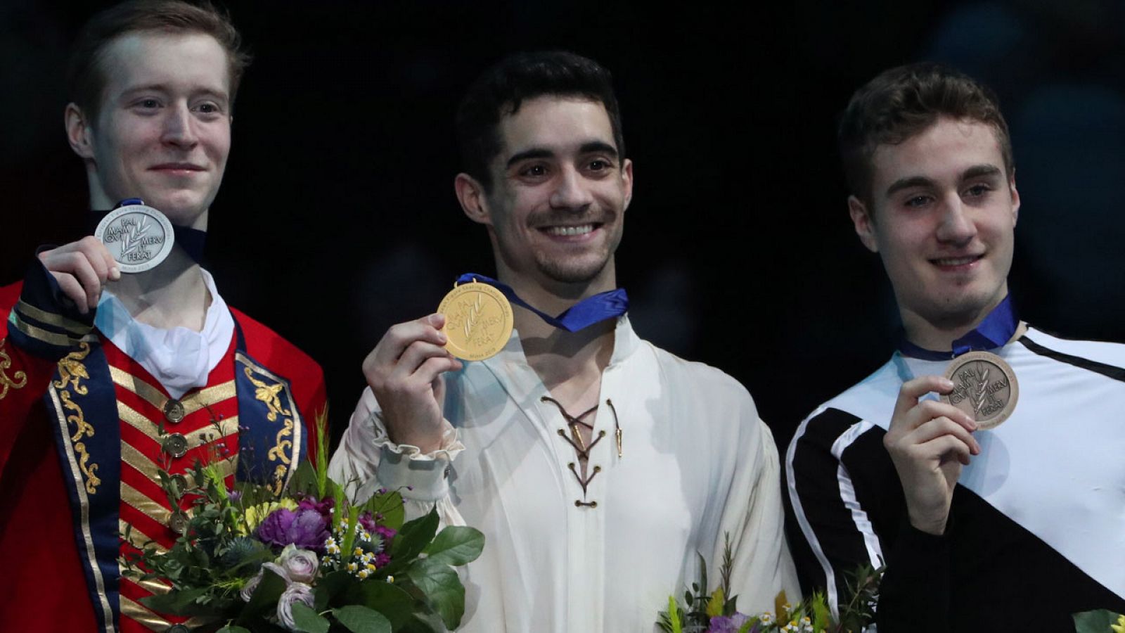 Javier Fernández recibe la medalla de oro - RTVE.es