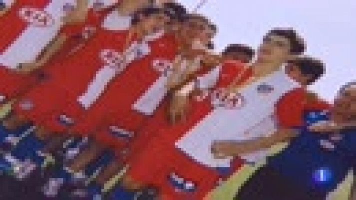 Telediario 1 - El pasado colchonero de Morata, visto por quien fue su entrenador