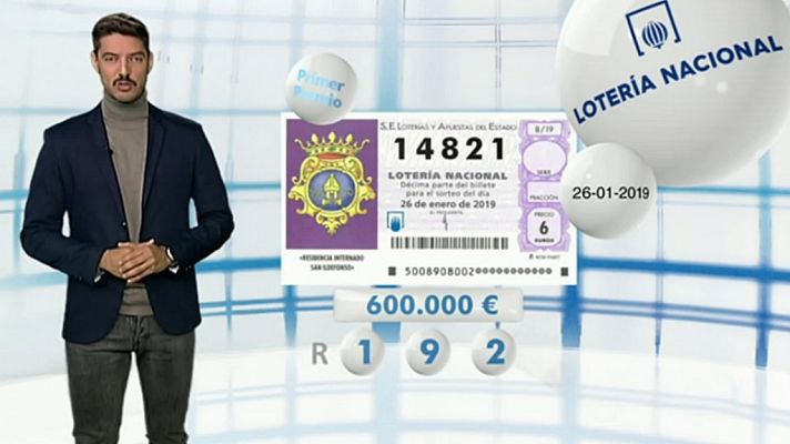 Loterías - Lotería Nacional - 26/01/19