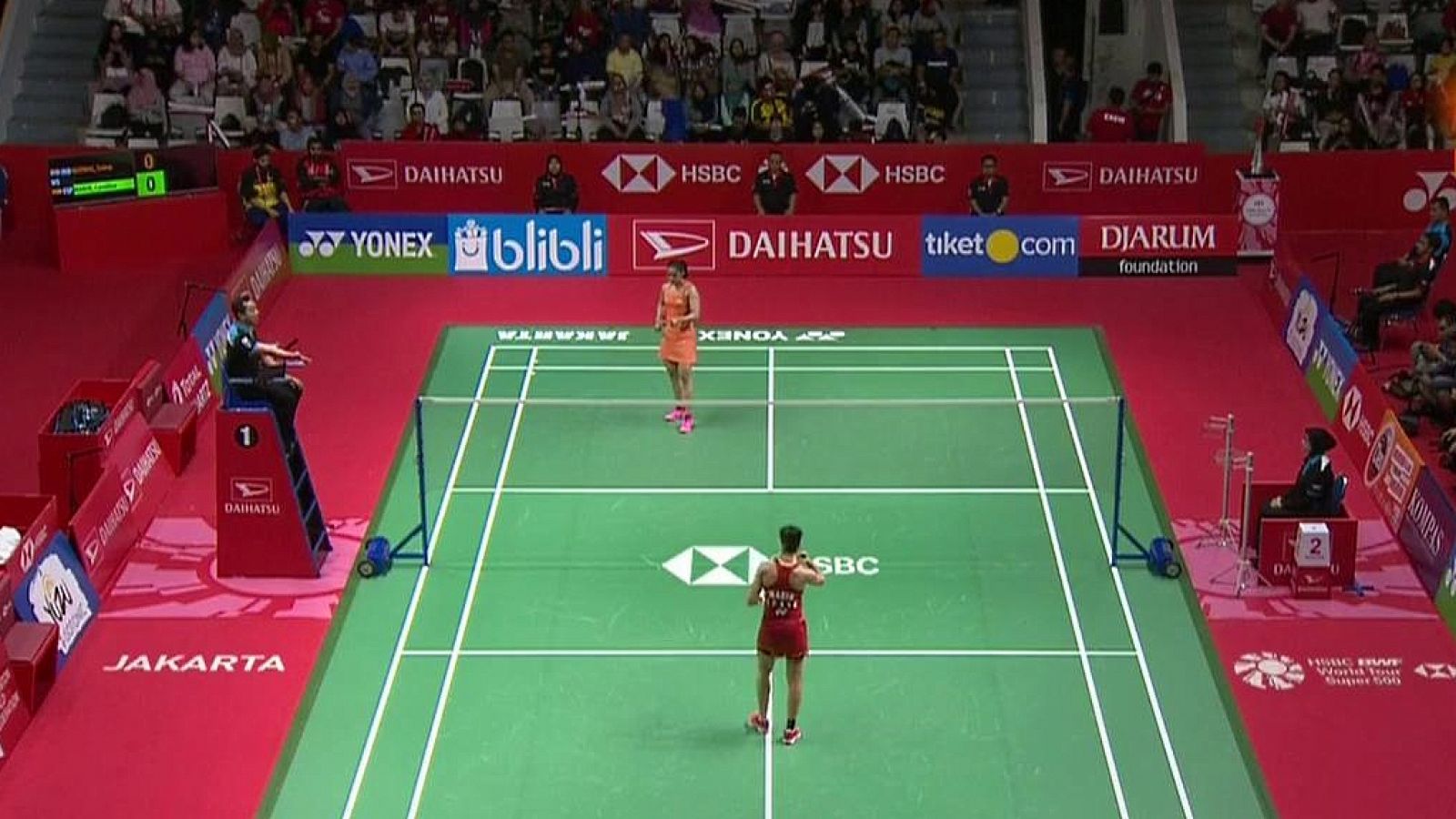 Bádminton - `Indonesia Masters 2019¿. Final Femenina: S. Nehwal - C. Marín, desde Yakarta (Indonesia) - ver ahora 