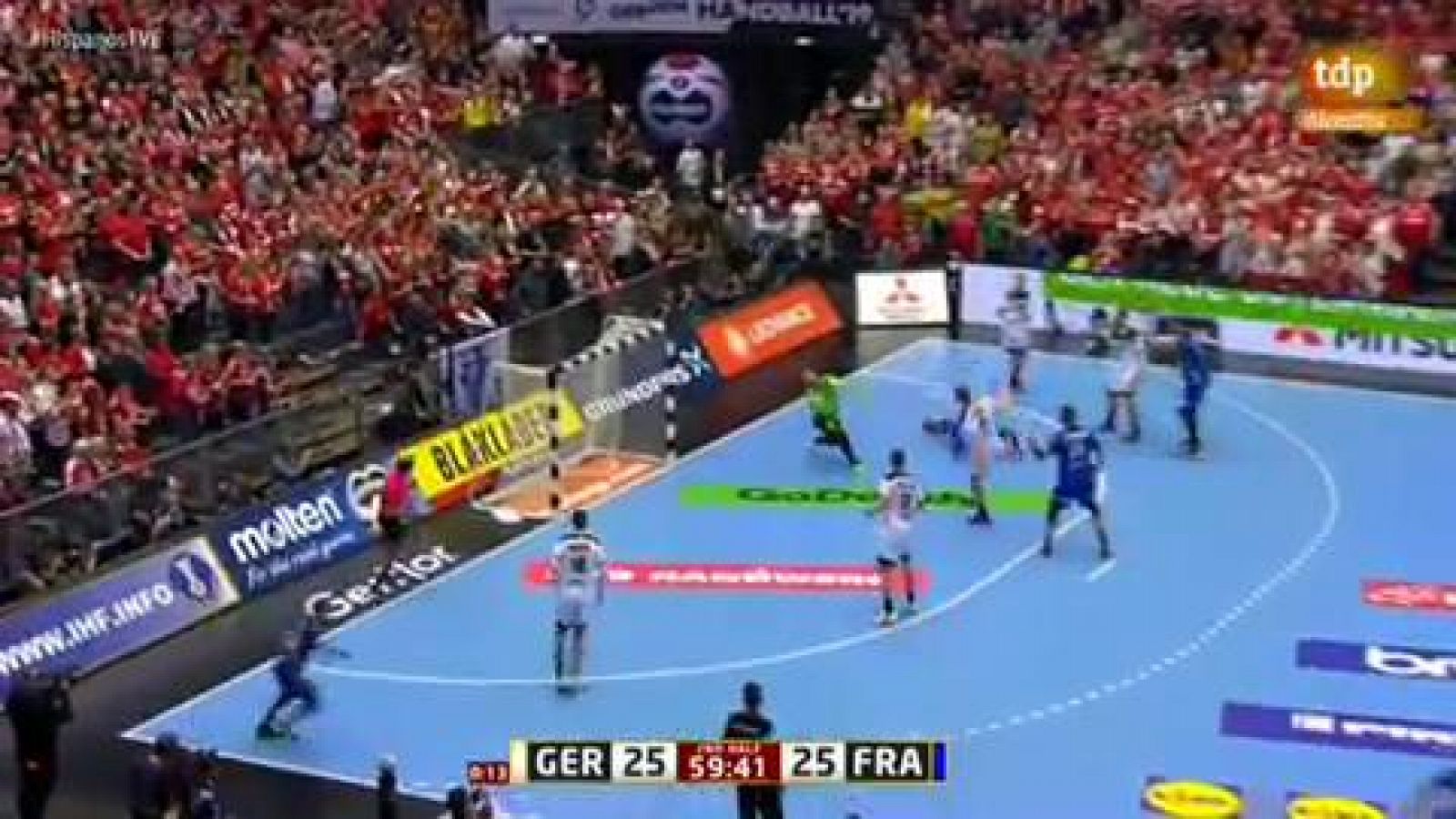 Un gol de Nikola Karabatic sobre la bocina en el partido por el tercer y cuarto puesto entre Francia y Alemania ha dado a los galos la medalla de bronce del Mundial de balonmano 2019.