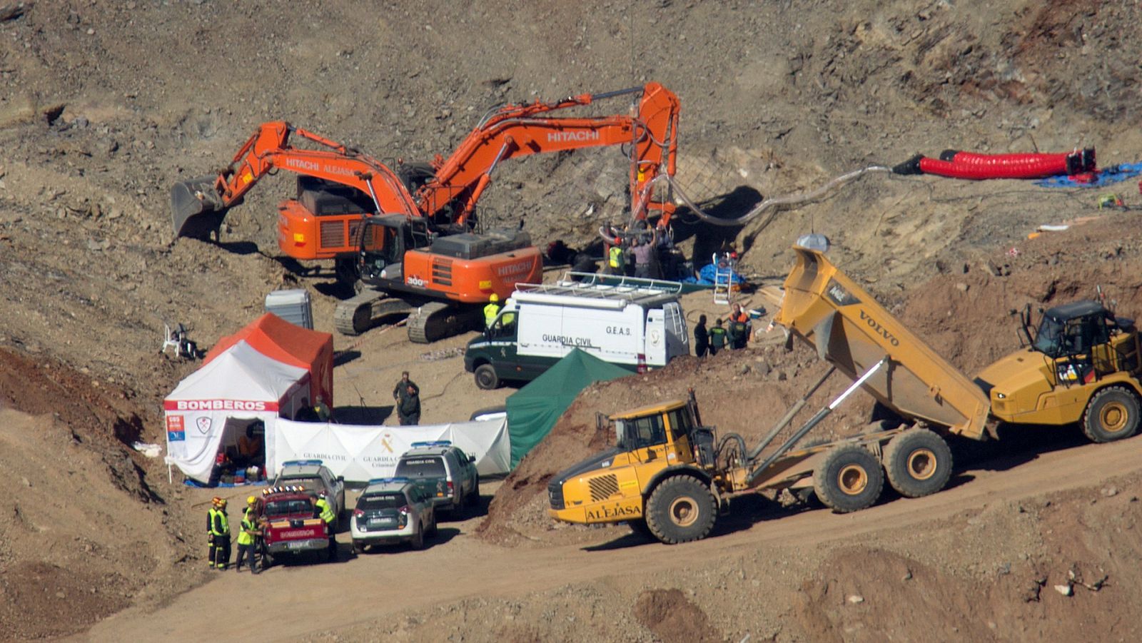 El delegado del Gobierno en Andalucía revela que no había "total certeza" de la ubicación de Julen