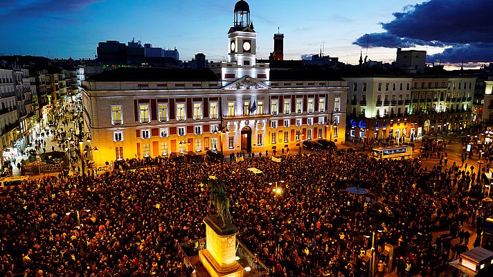 Los taxistas de Madrid intensifican las protestas 