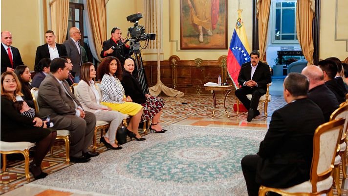 Telediario 1 - EE.UU. sanciona a la compañía venezolana de petróleo