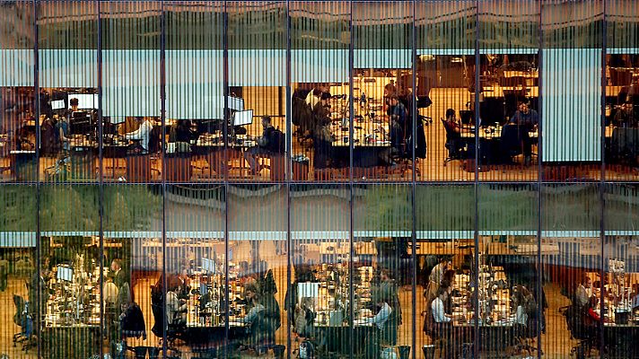 Telediario 1 - El paro bajó un 12% en 2018 respecto al año anterior, según la Encuesta de Población Activa