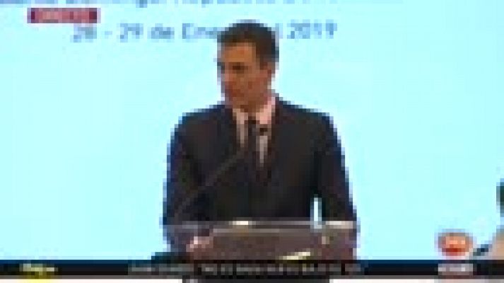 Informativo 24h - Pedro Sánchez: "Quien responde con balas y prisiones a las ansias de libertad es un tirano"
