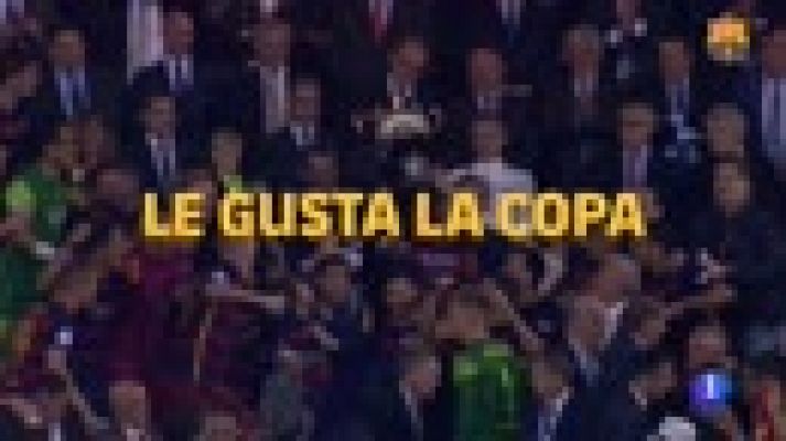 Telediario 1 - Copa del Rey: Messi, ante el reto de remontar al Sevilla, su víctima preferida
