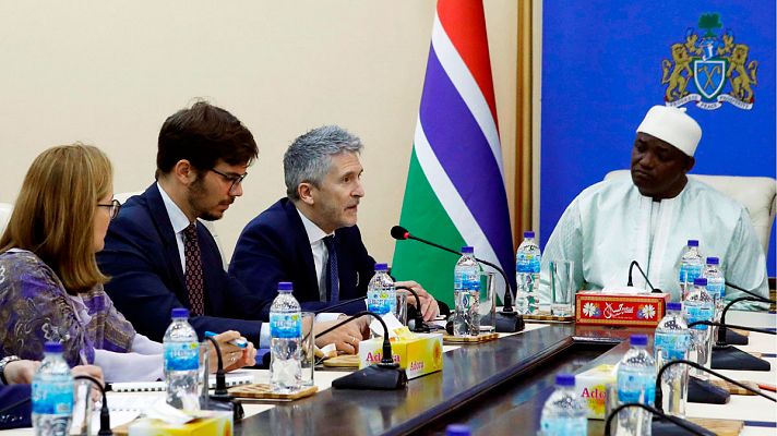 Telediario 1 - Lucha contra la inmigración irregular