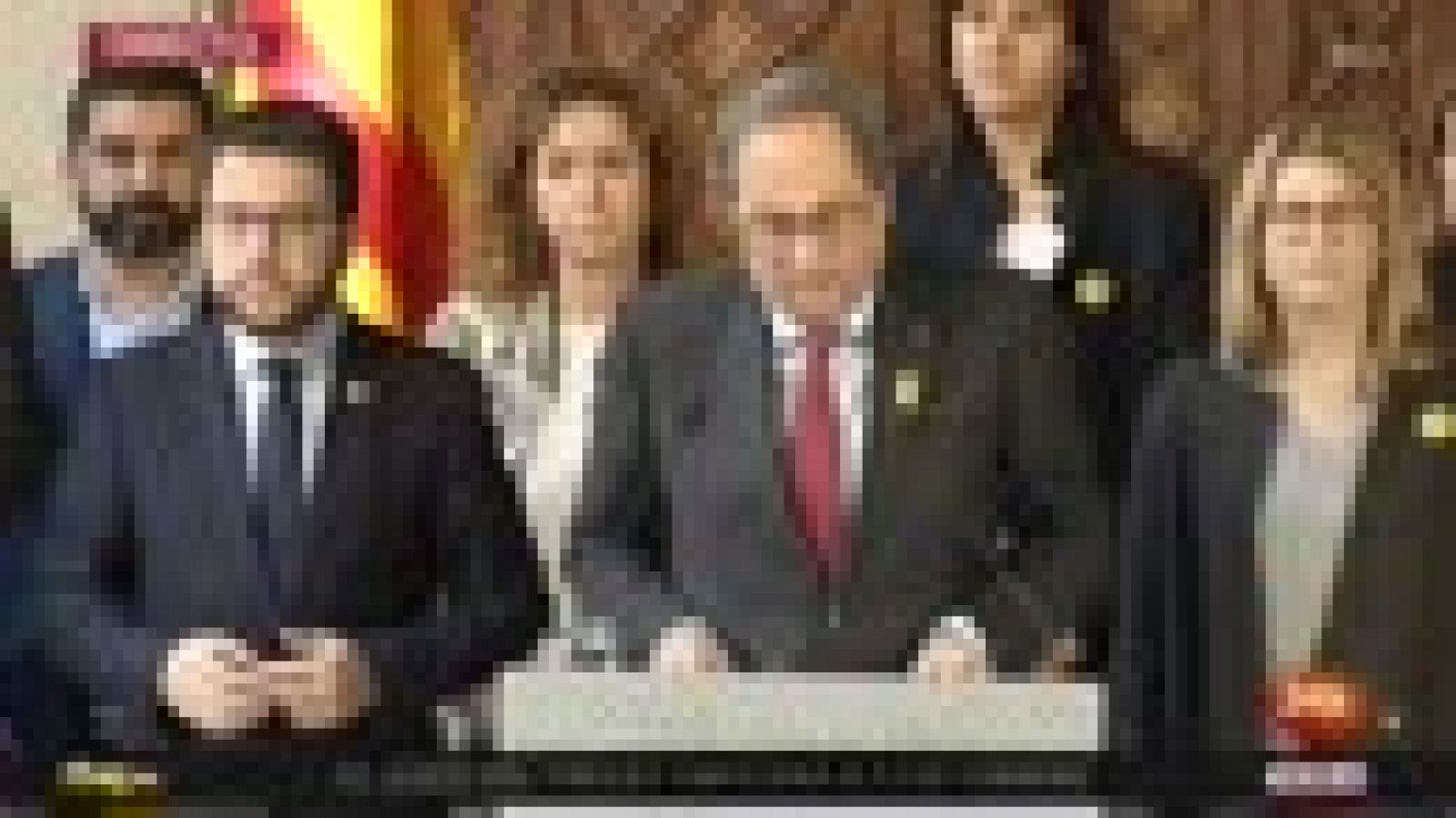 Informativo 24h: Torra apela a la comunidad internacional para "revelar las acciones represivas del Estado español" | RTVE Play