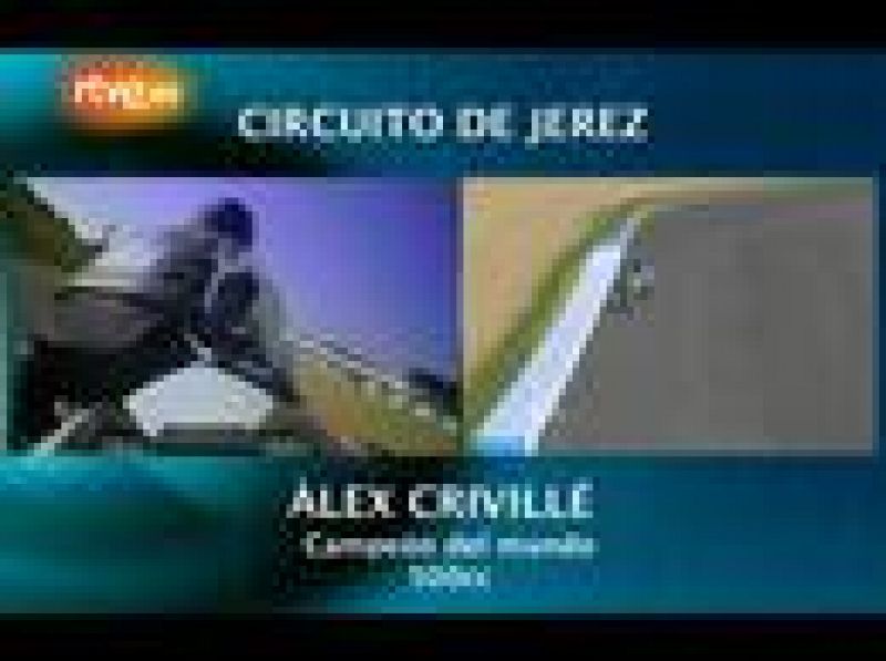 Como hace en cada circuito del Mundial, Álex Crivillé da una vuelta de reconocimiento y analiza al circuito de Jerez.