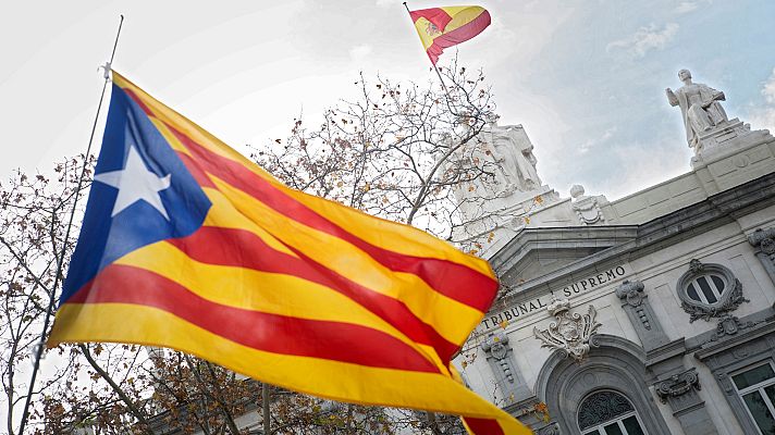 Telediario 1 - Periodistas de 150 medios internacionales se han acreditado para seguir el juicio del 'procés'