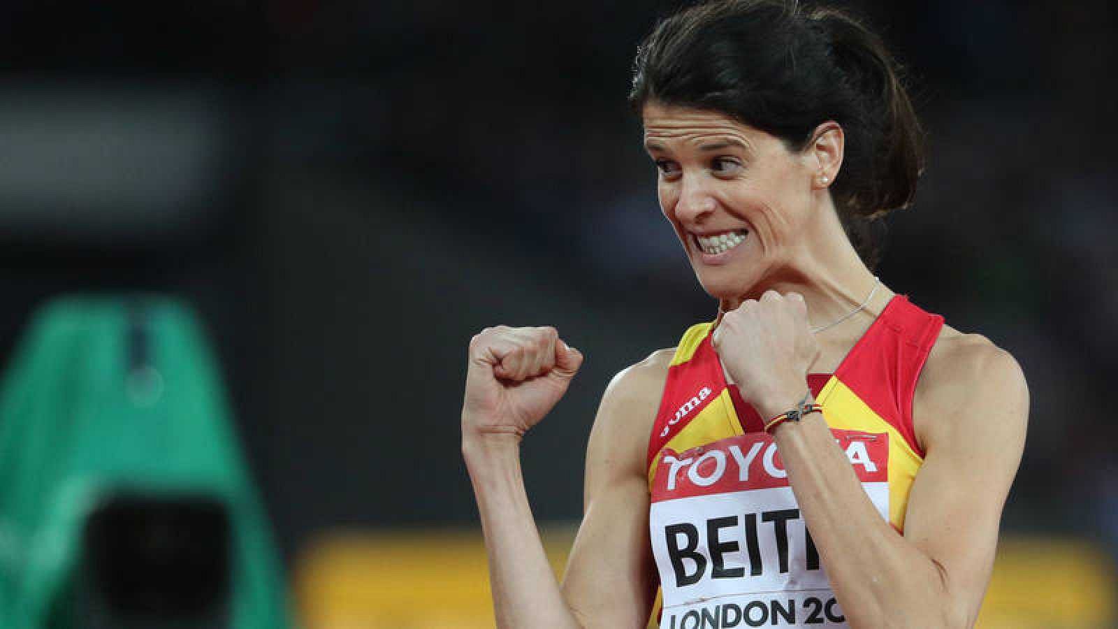 Ruth Beitia consigue el bronce de Londres 2012 tras la descalificación de Shkolina - RTVE.es