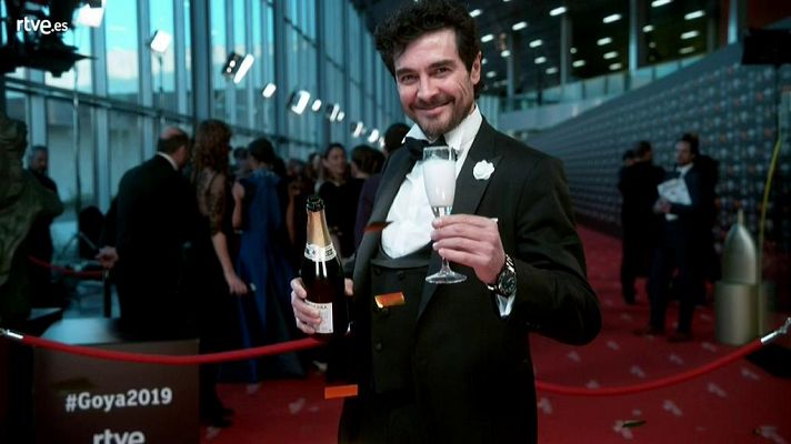 Premios Goya - José Manuel Seda en la cámara glamur