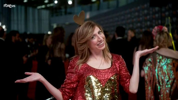 Premios Goya - Pilar Ordoñez en la cámara glamur