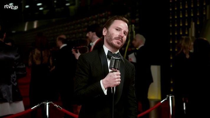 Premios Goya - Rubén Ochandiano en la cámara glamur
