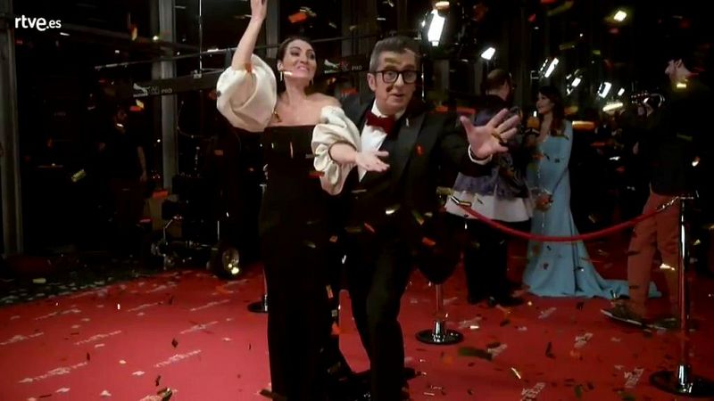 Goya 2019 - Andreu Buenafuente y Silvia Abril en la cámara glamur