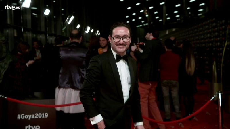 Goya 2019 - Carlos Santos en la cámara glamur