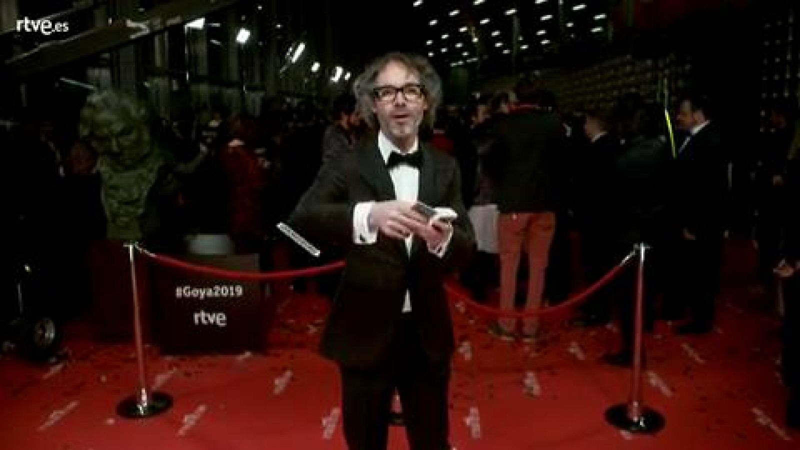 Goya 2019 - James Rhodes en la cámara glamur