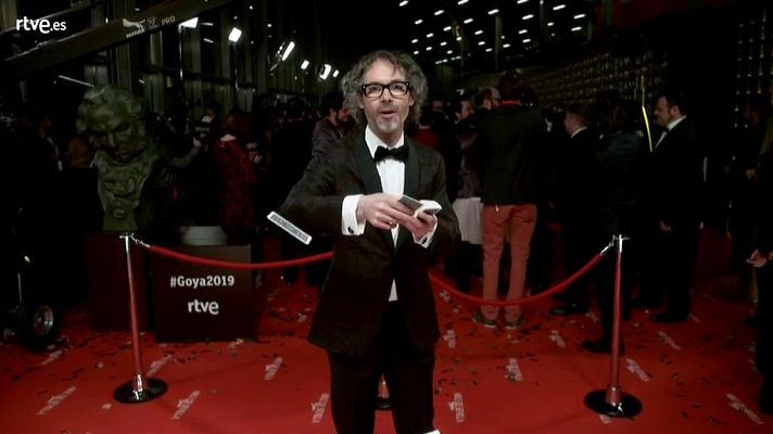 Premios Goya - James Rhodes en la cámara glamur