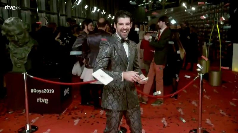 Goya 2019 - Miguel Ángel Muñoz en la cámara glamur