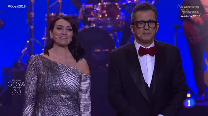 Premios Goya - Goya 2019 - La gala arranca con un monólogo a dos voces