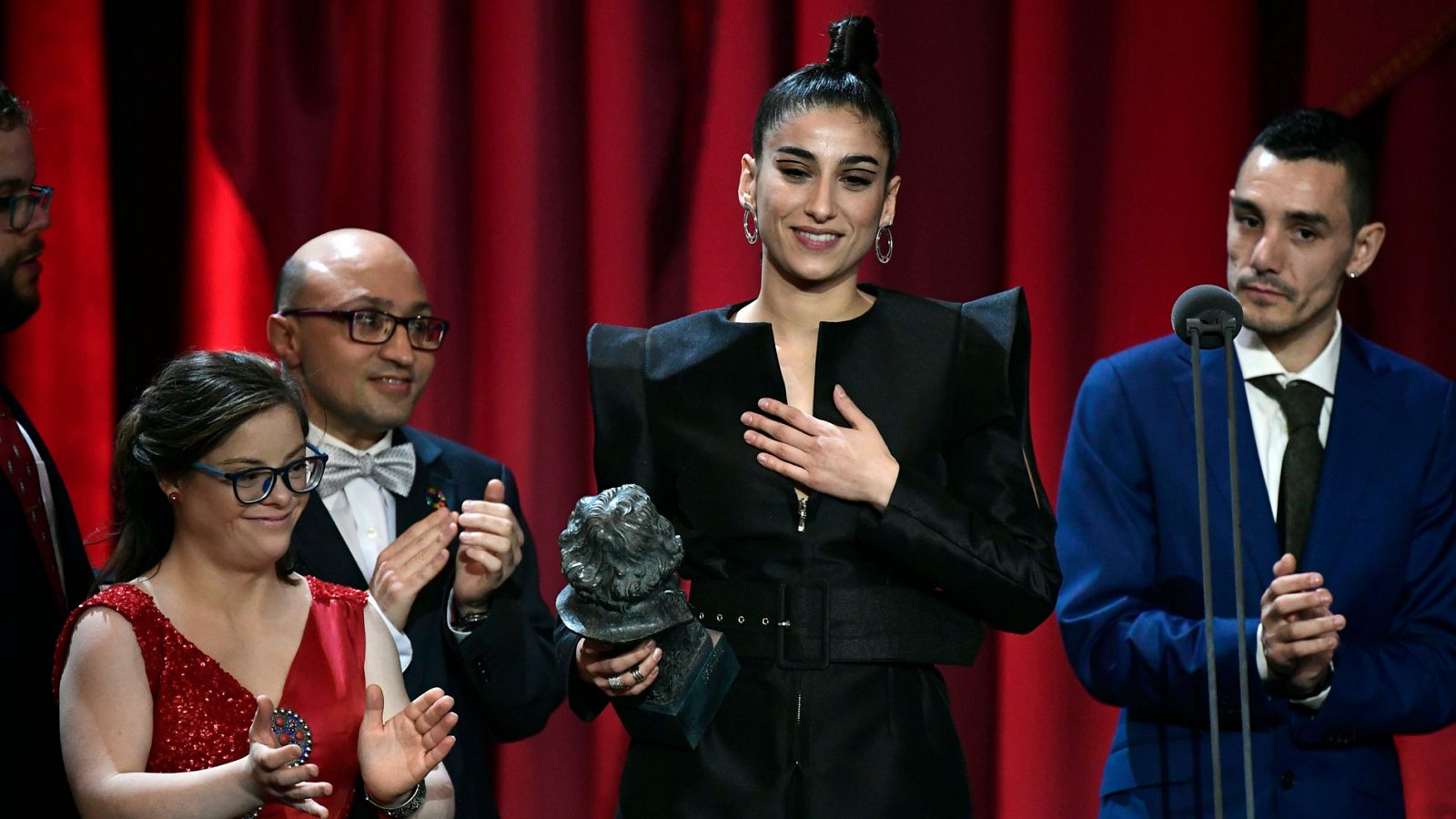 Premios Goya: Carolina Yuste, ganadora del Goya como mejor actriz de reparto por 'Carmen y Lola' - RTVE.es