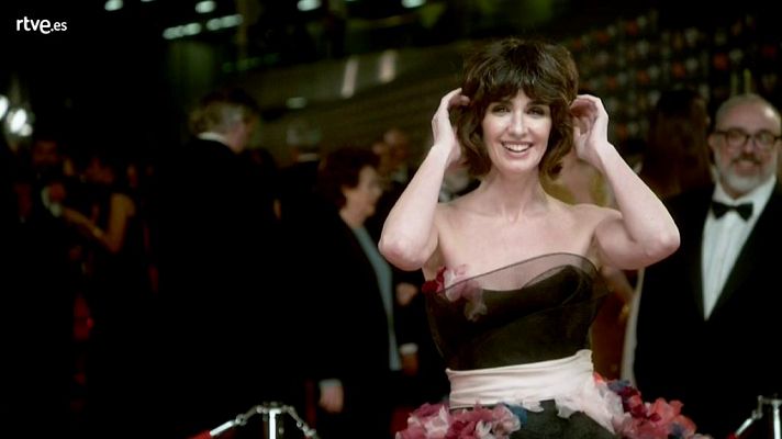 Premios Goya - Paz Vega en la cámara glamur
