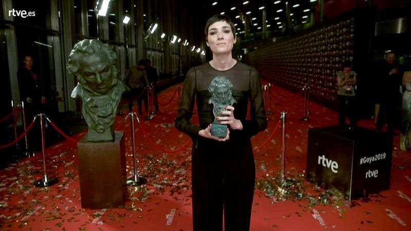 Goya 2019 - Isabel Peña, mejor guión original, en la cámara glamur