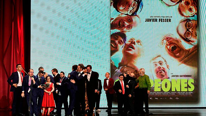 Los campeones de Fesser se llevan el Goya a la mejor película