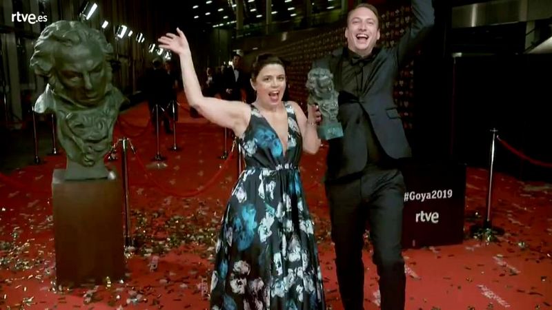 Goya 2019 - Equipo de 'Roma', mejor película iberoamericana, en la cámara glamur