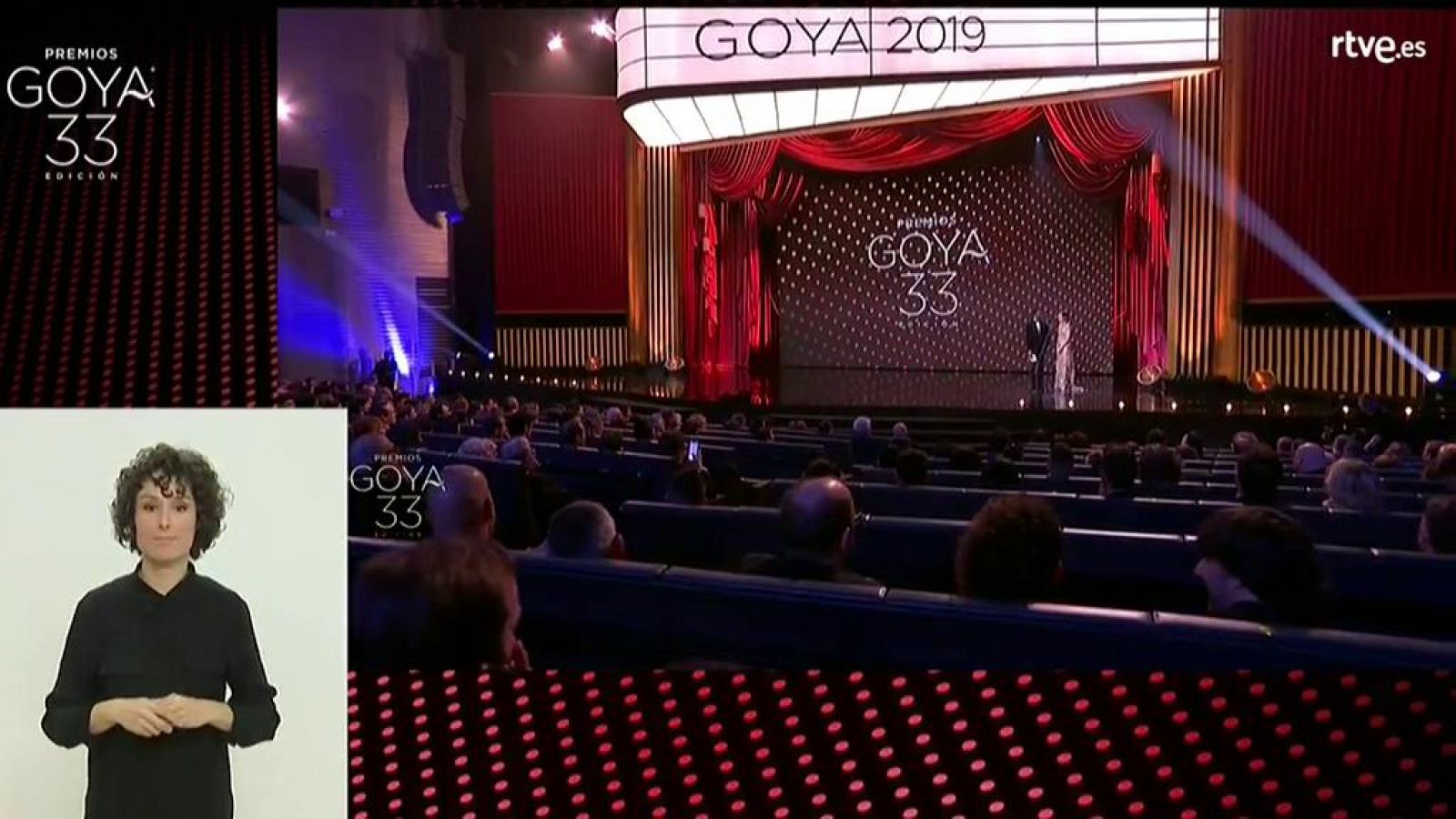 Premios Goya: 33 Edición Premios Goya en lengua de signos (Parte 2 de 2) | RTVE Play