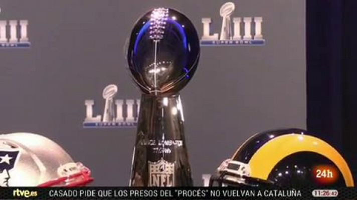 Informativo 24h - New England Patriots y Los Angeles Rams se enfrentan en la Superbowl 2019