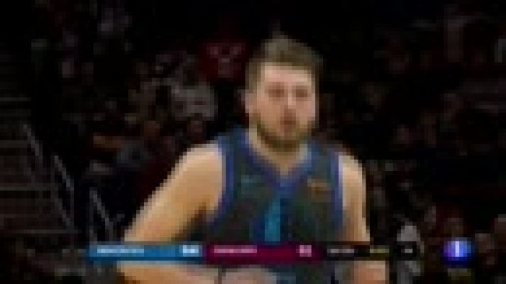 Doncic celebra los 1.000 puntos en la NBA en una noche desigual para los españoles