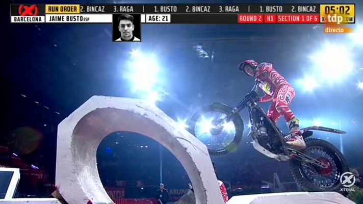 Motociclismo - Campeonato del Mundo de Trial Indoor. Prueba Barcelona