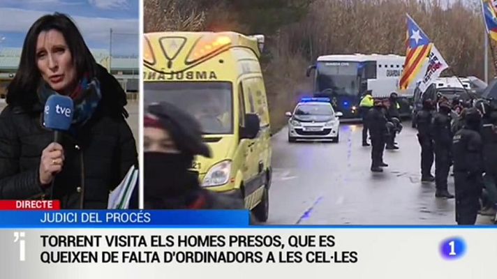 L'Informatiu - Torrent visita els presos