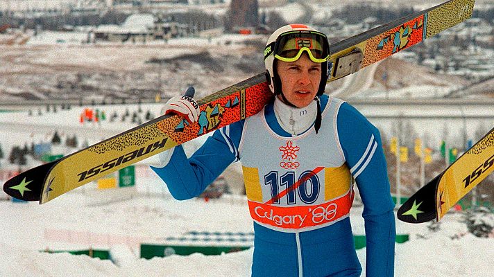 Telediario 1 - Muere Matti Nykanen, leyenda olímpica y "juguete roto"