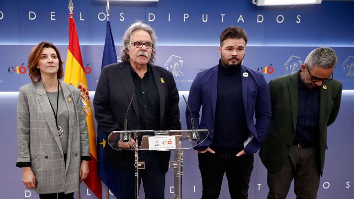 Informativo 24h - ERC presenta su enmienda a los Presupuestos y dice que el Gobierno tiene tiempo para mover ficha