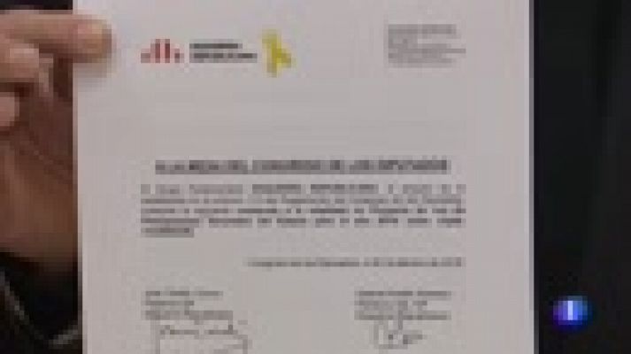 Telediario 1 - ERC: "La pelota está en el tejado del Gobierno"