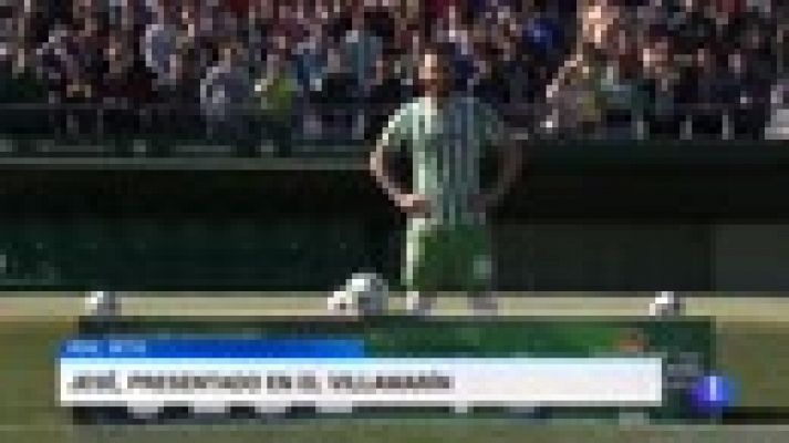 Telediario 1 - Jesé: "Lo que tengo es músculo, no grasa"