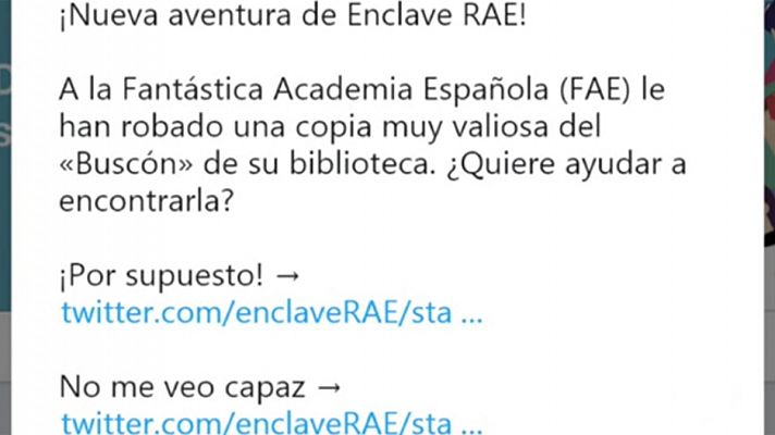 La RAE propone buscar 'El Buscón' de Quevedo en un juego de Twitter