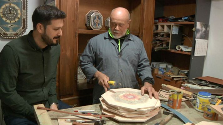 Aquí la Tierra - El primoroso arte de la  taracea