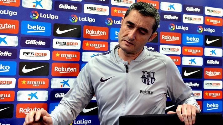 Telediario 1 - Valverde convoca a Messi pero no desvela su estado físico