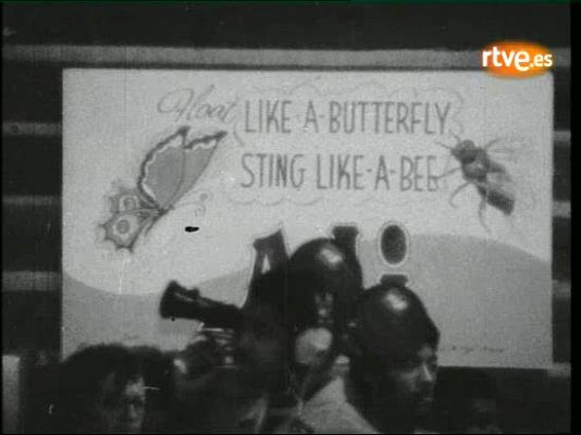 Fue noticia en el Archivo de RTVE - Muhammad Ali en Madrid en 1976