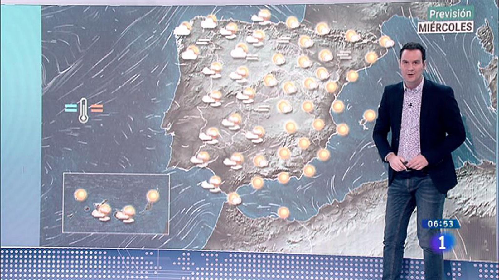 El tiempo: Tiempo estable con cielo despejado salvo algunas lluvias en Galicia al final del día | RTVE Play