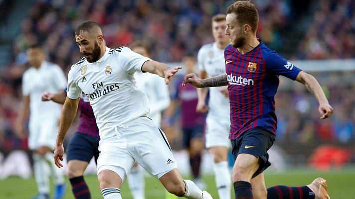 Telediario 1 - Barça y Madrid afrontan el primer choque por estar en la final de Copa