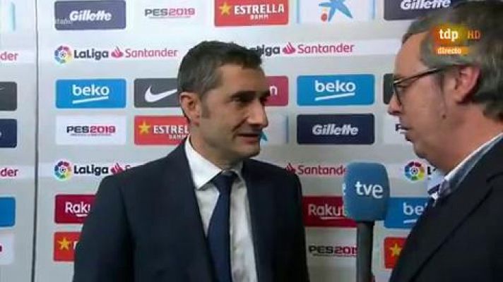 Valverde: "Hemos tenido problemas en la salida de juego"