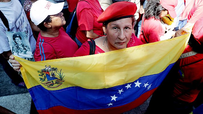 'Manos fuera' la campaña de Maduro contra EE.UU