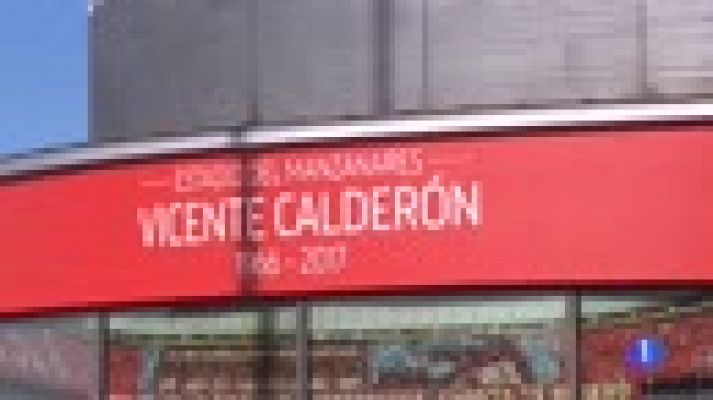 El Atlético subasta los recuerdos del Vicente Calderón