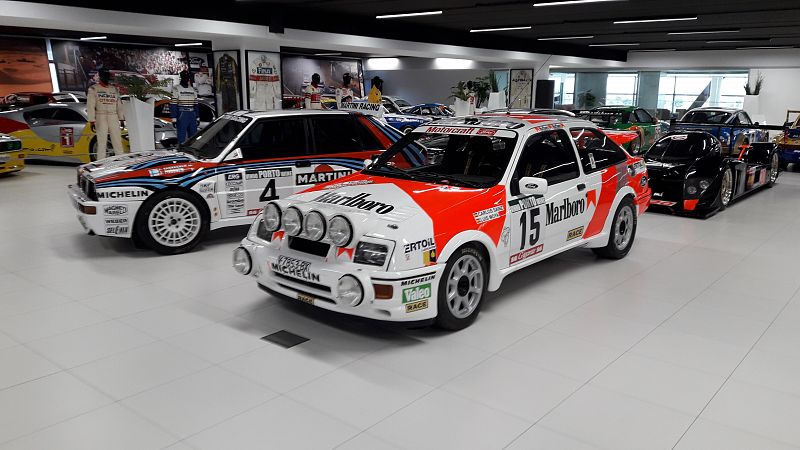 Teo Martín ha alojado en su MSI, inaugurado en octubre, su colección privada de coches de competición. Una colección de casi 70 coches (no todos visibles en el MSI) que comenzó en 2010 con un Lancia 037 y ha ido ampliando con el tiempo. Cuenta tambié