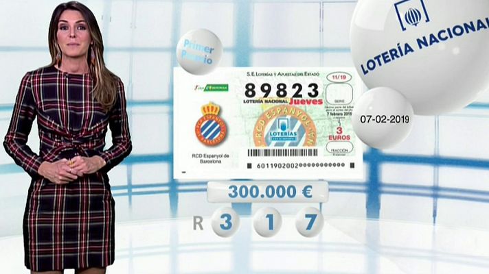 Lotería Nacional + La Primitiva + Bonoloto - 07/02/19